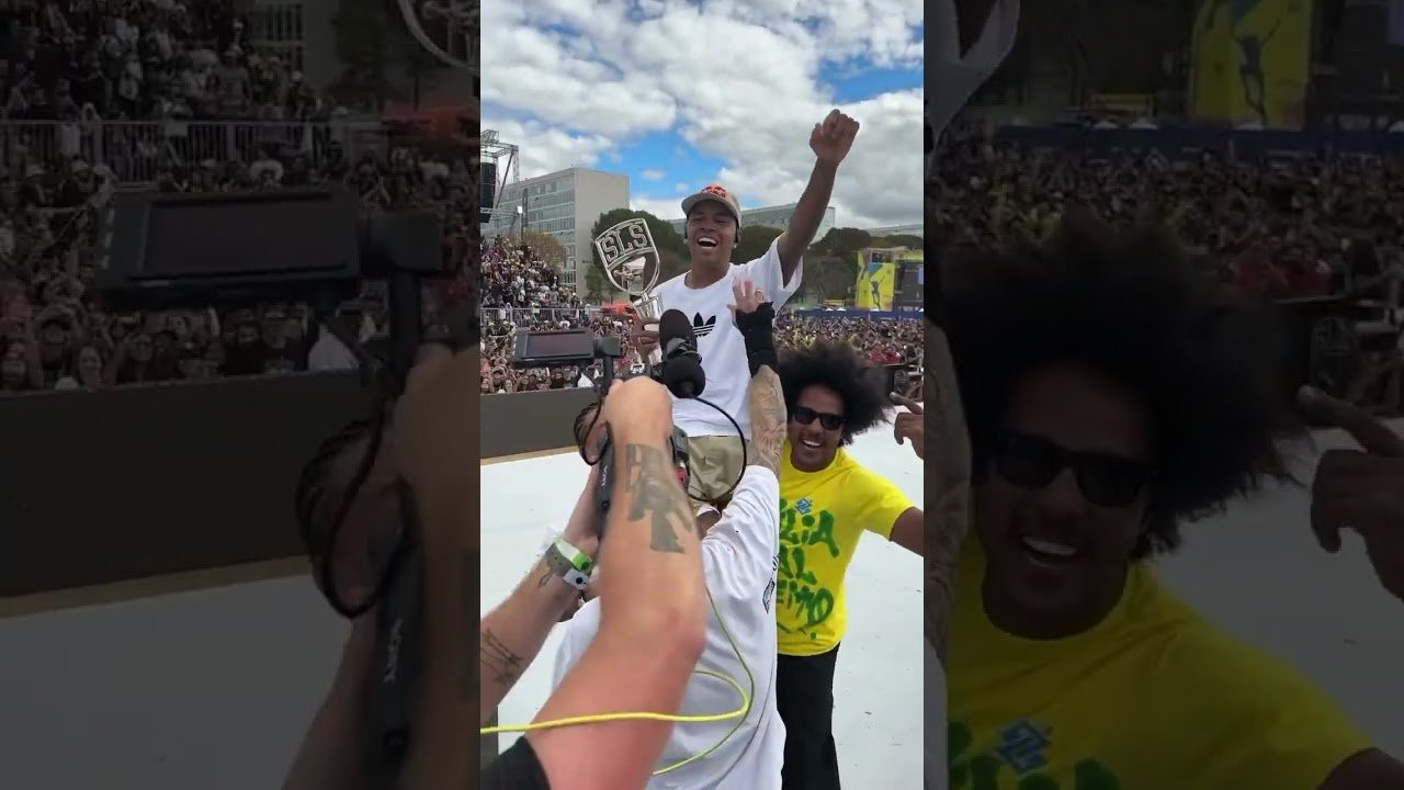 Congratulations to team rider @Felipegustavoskate for winning @SLS Brasilia Take Over! 🏆