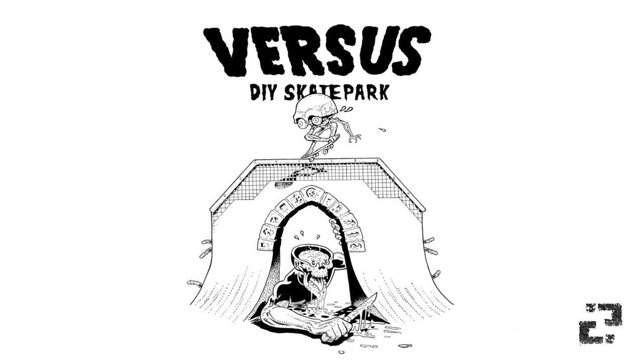We started in 2017. We are not done yet. Biggest DIY in the world ? No idea. Don't be afraid, our park is better than my english. We do stupid jokes about everybody all the time. Don't be offended. Listen to Slayer. Loop the loop. Grind the door. Slash the vert. Carve the pool. Cruise around. Listen to Motörhead. Get hyped. Have a beer. Chill. Locals only ? Nah, but locals first. Respect the spot. Cheers to many more years of ripping! - Jérémy Durand @versus_skatezine