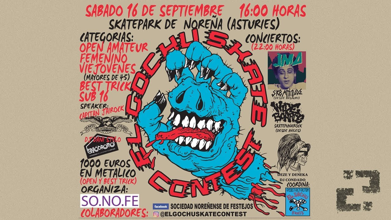 El Gochu mini ramp skate contest in Noreña. Asturias, Spain<br />@elgochuskatecontest <br /><br />🥇Gabriel Salazar @gabriisalazar<br />🥈Iyo Rivas @iyodagger<br />🥉Alvaro Monaco @alvaromonaco<br /><br />Skaters:<br />@marcel_cama<br />@enrigiles<br />@straightouttaovd<br />@gabriisalazar<br />@alvaromonaco<br />@iyodagger<br />Enrico<br />Karioka<br />@elguiriensupropiaciudad<br />@nin9st<br />@ocelt22<br />@foniardao<br />@captainjairock<br />@lolorevilla<br />@inkbezil <br /><br />Filmed & edited by J. Hay @haywirephoto <br />Music: Pigs Pigs Pigs Pigs Pigs Pigs Pigs (Live on KEXP. March 25, 2023) <br /><br />Sponsored by Volcom, Element, Globe, Etnies, Guaje Skates, Confusion Magazine, Vans, Cruzade Skateboards, One Foot skateshop, Crossbone skateboards, Olaf Artesania, and Household Skateboards.