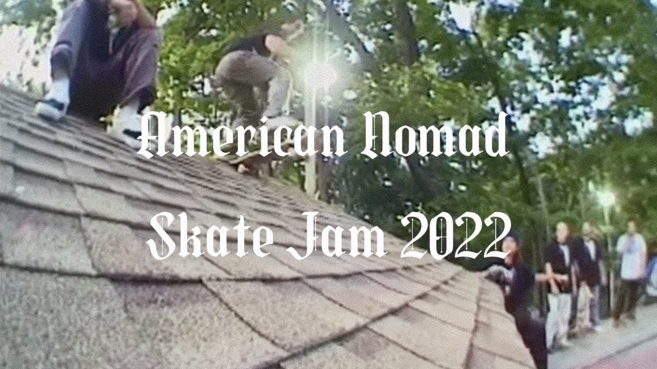 Edited by Caleb Whelan <br /><br />Filmed by Caleb Whelan and Gavin Boyle<br /><br />Music by permission from Catalyst PVD<br /><br />Returning for its 18th year, the annual American Nomad Skate Jam went down this weekend.  Packed fully with booze, skateboards, tents, and tuxedo t-shirts, friends from all over the country joined in on the campout and barbeque, which this year featured the marriage of American Nomad owner, Bill Danforth, and Christa Danforth.