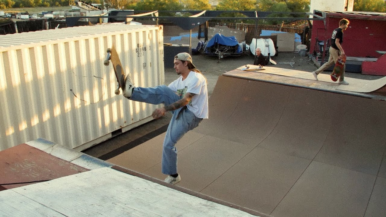 Final Friday. The evening sun sets over the last Ramona Miniramp session ever with Archer and Malachai @archerbraun , @dunzo_ , @sevenpm_ <br /><br />Filmed: @josh_heath<br /><br />The bulldozer arrived the next morning.