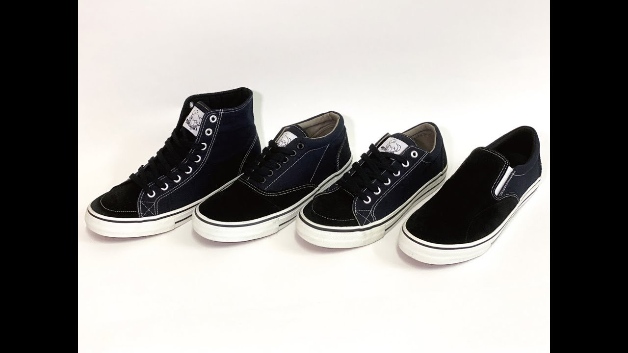 L to R<br />FOOT PLANT ¥13200-(税込)<br />BONELESS ONEⅡ ¥13200-(税込)<br />SLAPPY ¥12100-(税込)<br />SKATE GANG ¥12100-(税込)<br /><br />MORE INFO : https://www.possessedshoe.com