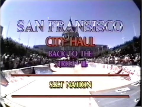BACK TO THE CITYⅢ <br />1991<br />SAN FRANSISCO CITY HALL<br />S.K.T NATION VIDEO<br />FILMED BY : DEVIL MAN NISH, HIDEHIKO FUJIWARA
