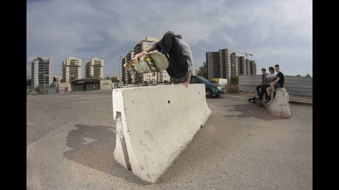 “Last year I was dying from blood in my lungs, I had a serious problem with my immune system, it tried to kill me, but now I’m fine. I just had a long way until I got back on board, because the medicine killed my muscles and bones. Skateboarding is the only thing that kept me motivated to fight for my life. Sitting at home, and in the hospital, reading mags and watching videos, I always remembered what I’m fighting for, and kept smiling. They said I’ll never be back, and it wasn’t even clear if I’d stay alive, but here I am, with my first video part, feeling better than ever! Skateboarding saved my life.” – Niv Halpern<br /><br /><br />Music:<br />Los Kikes "Reason"<br />Night Sins "Evangeline"