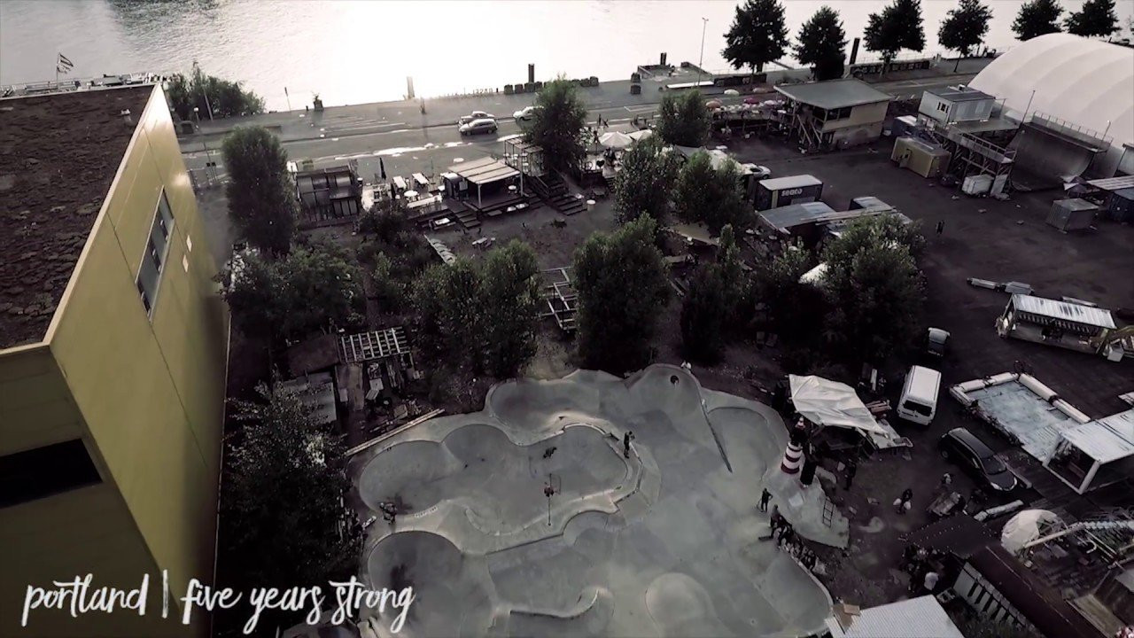 Portland DIY skate park in Basel turned 5 years old!<br />It was a good night, two bands played, can’t remember their names but they were good! Oli Buergin was dealing pizzas and beers and all the Portland crew were in good form. The rain came, the thunder cracked and the Portland motto stood strong "Fuck fear drink beer”.<br /><br />Filmed / Edited by Stewart Monk on phone and drone