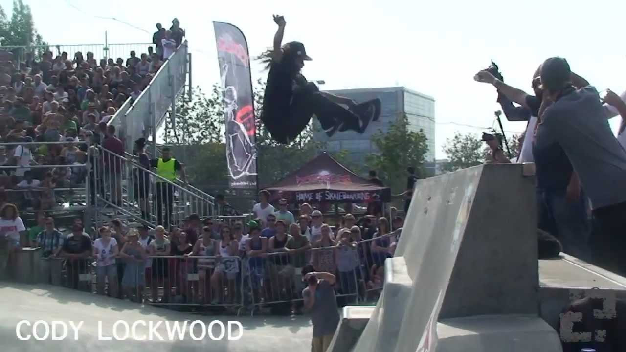 The 4th edition of the Ultrabowl took place in Malmö, Sweden August 17th-19th. A three day contest with 4-5 skater heats for 5 minutes. This video is long (8 minutes) but considering the contest took place from noon to 6pm each day, 18 hours of skating edited to 8 minutes is more like a highlight reel of the entire weekend. The top skaters according to the judges were Brad McClain, malmö local Fernando Bramsmark, Kevin Kowalski, Cody Lockwood, Josh Borden, Oskar Rozenberg Hallberg, Greyson Fletcher, and Mason Merlino. The masters finalists were Matthias Sernklo from Sweden, Nicky Guerrero from Denmark, Mark "Red" Scott from Portland, Oregon, and UK vert ripper Sean Goff.<br /><br />Music by Pentagram and Venom.<br /><br />http://www.confuzine.com/2012/08/29/ultrabowl-4-malmo-sweden/