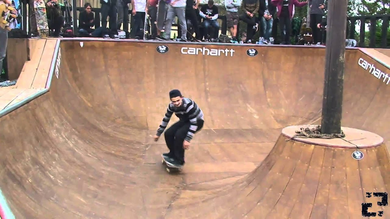 In Hossegor, France a few miles from the world class beach break, a Pirate Ship is beached inland, and is fully skateable. Carhartt built the ship for exactly that purpose and for one occasion in particular last September, Old Man Army threw a BBQ beers and hotdog session and some of the best old school skaters and young bloods alike came out of the woodwork to session the ship. And this is the session that went down.