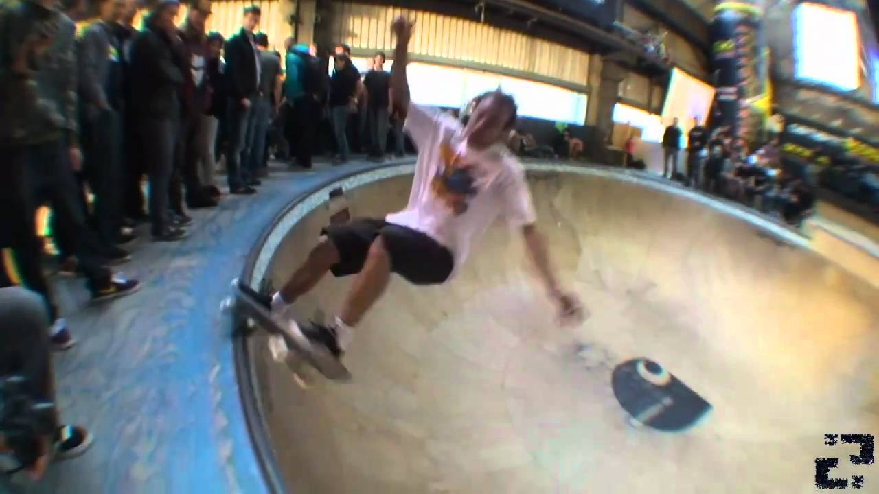 Dietsches Pools and Pavel Skates put on a contest / jam last August, at the newly designed COMBI BOWL that Dietsches had recently finished. The new "combi" features an oververt cradle with pool coping, a love seat, also with Lücke pool coping, and a spine to connect the two. At the end of the day, the top 3 were Kevin Wenzke (Germany), Jason Parkes (Germamy/USA), and tied for 3rd place was Koeki (Belgium) and Thilo Nawrocki (Germany). This was the 3rd Best of Both contests, however this one didn't use the upstairs OMSA pool, as previous events had, so it wasn't really best of BOTH, it was just best of the Combi, which I suppose is two bowls combined...<br /> Video / edit: Jonathan Hay for Confusion Magazine.