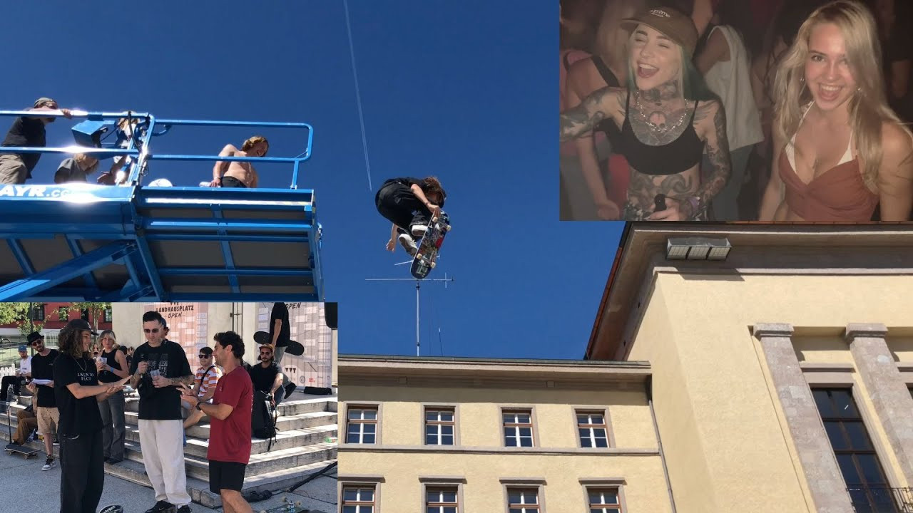 Landhausplatz Game of SKATE Vlog in Innsbruck Austria last year. <br />Skating, doing backflips from 12 meters, partying and having fun with the homies. <br />Good times. Like, comment and subscribe if you wanna see more videos like this in the future :)<br />Yours sincerely, <br />Deniel Cramer <br />00:00-03:00 Intro <br />03:00-06:00 Game of SKATE 1<br />06:00-09:12 Fun <br />09:12-11:50 Game of SKATE 2 <br />11:50-16:14 Street sesh <br />16:14-17:32- Party <br />17:32-20:22 on the way home