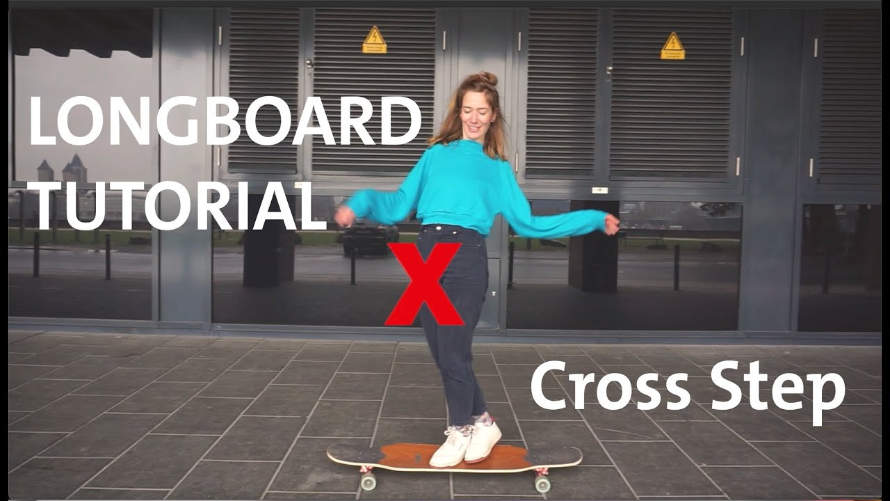 Der Cross Step ist am Anfang schwieriger, als er aussieht. Hier erhältst du zwei Tips, die dir den Anfang wesentlich erleichtern. Generell gilt, dass du den Trick immer bewusst über solltest. Statt nach vorne zu stolpern, versuche, den Cross Step langsam und bewusst umzusetzen. Schreib und Fragen und Anregungen gerne in die Kommentare!<br /><br />Board: Simple Longboards Edina<br />Rollen: Orangatang Fat free, 77A<br />Achsen: Station Skate "Estella"