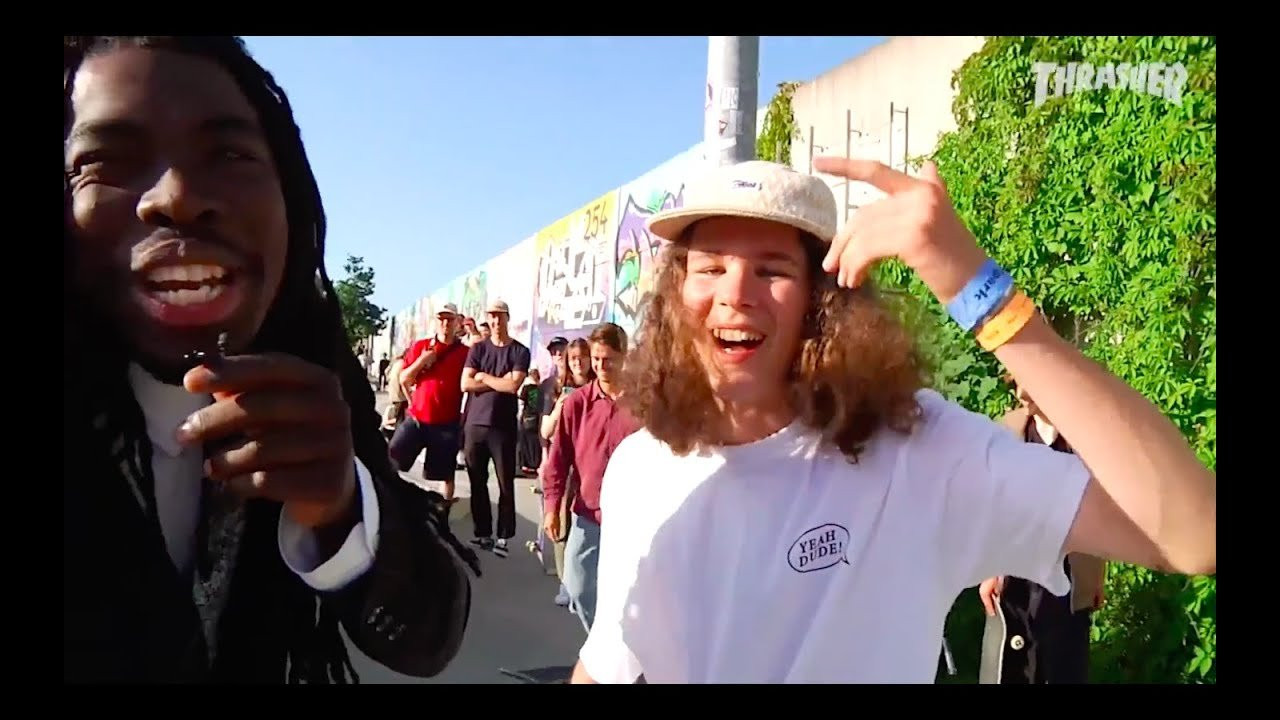 I was on THRASHER?! 😂 Thrasher Vacation Germany. My Best Video Yet! Man this weekend was sick! Had a sick time at the Skate contest in Hamburg, met the Thrasher guys and legends: Jamie Foy, Wes Kremer, Gary Rogers and many more, won some money too and had a great time with all the homies! I hope you enjoyed the Video and make sure to subscribe if you wanna see more good stuff ;)