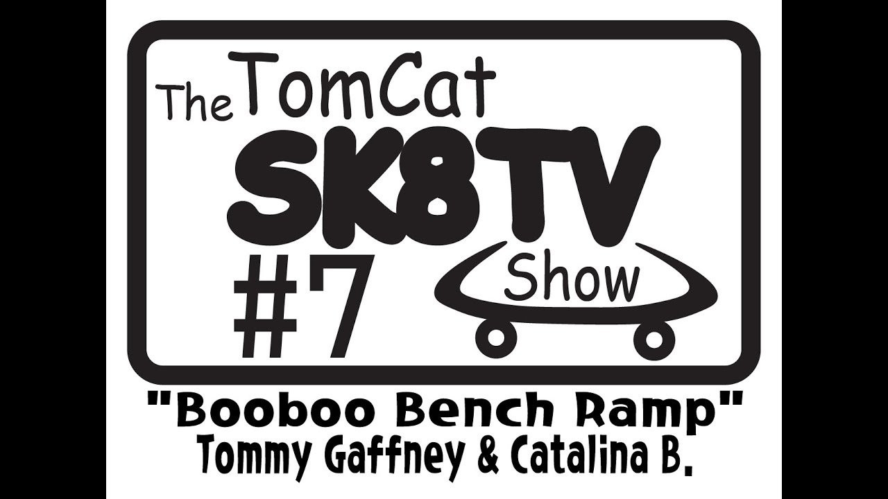 The Tomcat SK8TV Show took the opportunity to go see my friends Tommy Gaffney and Catalina B. Founders of "Kiss my BooBoo" after I heard about the "Booboo Bench Ramp" We had a great time skating and talking. I'm sure you will enjoy this episode!!