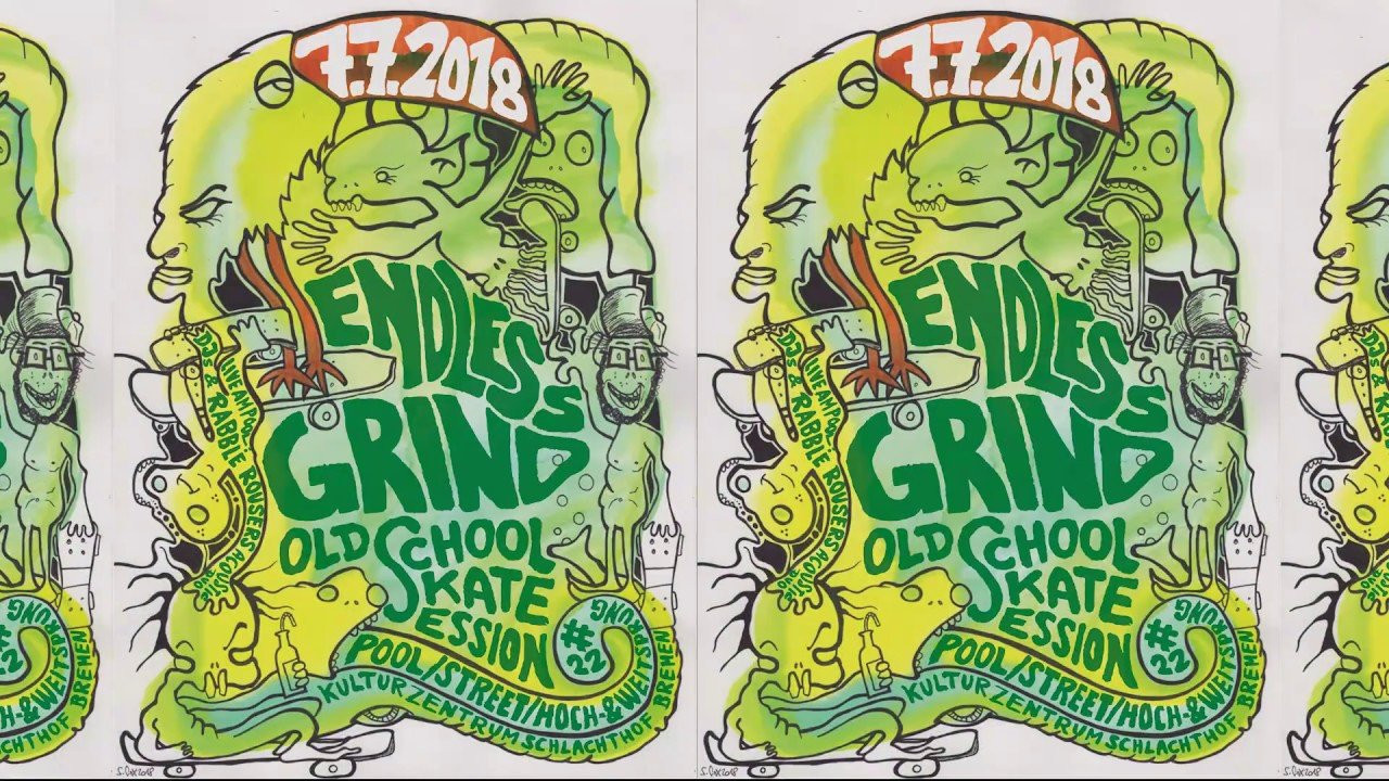 This is the clip of the 22. Endless Grind Session. It took place on July the 7th 2018 @ Schlachthof Bremen, Germany.<br />Music by:<br />Tics <br />https://tics.bandcamp.com/album/tics<br />and<br />Rabble Rousers Acoustic Trio with Elf of Slime and Bill of MDC played @ the bowl and keep the fist into the air! Thanx