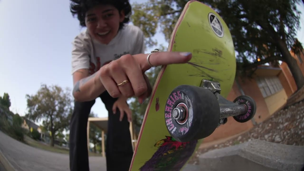 Sekira "Kira" Lee Canales - used and unused footy for the Cherry Pie promo. All filmed by Eddie Fernandez. <br /><br />#texasskateboarding #sanantonio #siempreskateboardhop