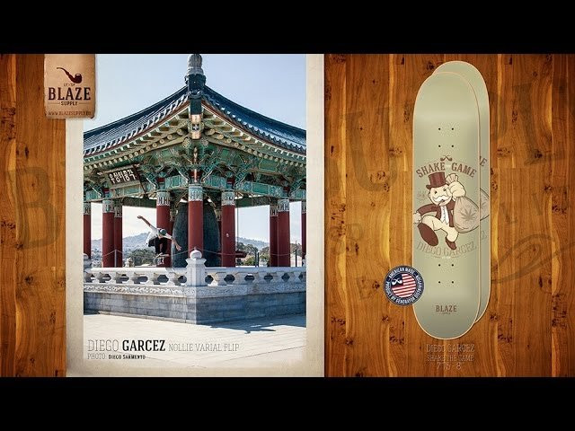 We are proud to present our new Pro! Welcome to the team Diego Garcez!<br /><br />Blaze Supply Jan/2014<br /><br />http://blazesupply.eu<br />http://facebook.com/blazesupply<br /><br /><br />Welcome to the store http://shop.blazesupply.eu<br /><br />Skater owned and operated, Blaze Supply is a Brazilian & French skate brand providing quality skate clothing and skateboard lines since early 2012. The brand is inspired by both countries’ urban and skateboard culture and expresses its artistic and conceptual interests through its skate videos but also its skate gear including skate wheels, tee shirt, cap, snapback and any kind skateboard accessory.<br /><br />Par et pour des skaters, Blaze Supply est une marque Franco-Brésilenne fournissant des vêtements et accesoires de skate et des planches de qualité depuis début 2012. La marque s’inspire de la culture urbaine et skateboard des deux pays et exprime ses intérêts artistiques et conceptuels à travers ses vidéos de skate mais aussi toute la ligne d’équipement avec notamment des tee shirt, cap, snapback, roues et tout autre type d’accessoire de skate.<br /><br />Por e para skatistas, a Blaze Supply é uma marca franco-brasileira fornecendo roupas, acessórios de skate e skates desde o começo de 2012. A marca se inspira da cultura urbana e skate de ambos os países e expressa seus interesses artísticos e conceituais a traves seus videos de skate mas também sua linha de equipamentos com rodas, camisetas, bonés, e qualquer outro acessório de skate.<br /><br />http://shop.blazesupply.eu