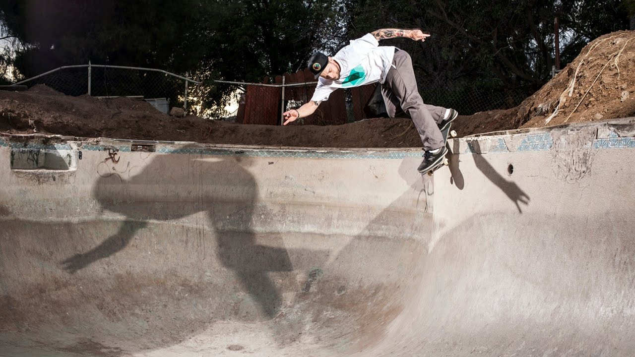 PLG has been a Professional Skateboarder for two decades! Countless successes in competition, overcoming injuries, and staying true to his Skating, Pierre is living the dream. Watch as PLG pulls out the figurative power tools and dismantles everything in his path from Vert Ramps to Pools. DECADES.
