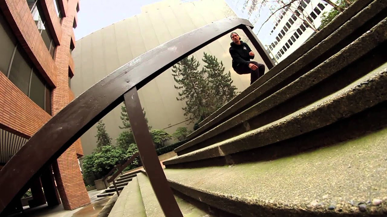 Cameo breaks down the process of how he took his kick flip front blunt from the skate plaza to a legit rail in the streets !