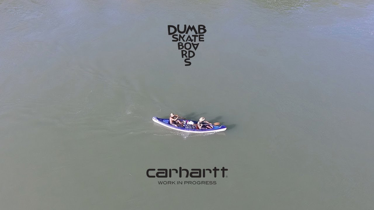 From Lodi To Venice, 350km by canoa. Dumbest mission ever. Video coming soon #randomly #carhartt_WIP #dumbskateboards #riverdumbsters