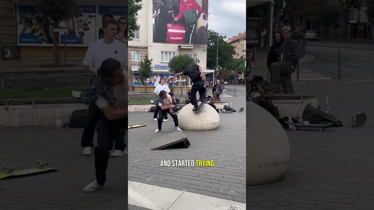 Remember Andrew ’s bump to 270 from our last team trip? Take a look behind the trick!