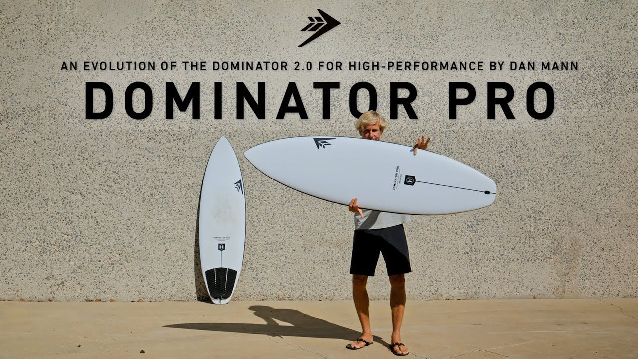 Introducing the Dominator Pro in Helium Technology by Dan Mann (@dan__mann), an evolution of the Dominator 2.0 designed for high-performance. This is the shortboard that fans of the Dominator have been asking Dan to build for years, designed to go toe to toe with your favorite performance shortboard. The all-new Dominator Pro shape is designed for surfers who have either progressed their skill set and want a more performance version of the Dominator 2.0, or just want a more refined version of the Dominator 2.0 for surf trips, or good days at home.<br /><br />Shop the Dominator Pro in USA:<br />Shop the Dominator Pro in ANZ:<br />Shop the Dominator Pro in EU:<br />Shop the Dominator Pro in UK (available at the end of July 2025):<br /><br />For Board Features, the Dominator Pro is an evolution of the Dominator 2.0, with a lot of similarities including the subtle hip in the tail and round-ish squash tail, but it's outline is more pulled in, volume more refined, and less forgiving than the 2.0 and offering more on the performance side (but not quite that of Dan's FRK). The rocker on the Dominator Pro is true to the style of rocker on the original Dominator, but with a moderate increase in curve from nose to tail.The bottom contour's concave configuration is a near match of the Dominator 2.0’s concave, with slightly more single concave under the front foot in the Dominator Pro, flowing into a double barrel concave through the fins that transitions to a vee out the tip of the tail. It's for really good surfers or good surfers who want to up their game or want a bit of forgiveness compared to a pure performance shape.​ The rocker on the Dominator Pro is true to the style of rocker on the original Dominator, but with a moderate increase in curve from nose to tail.<br /><br />For Wave Type, The Dominator Pro is a true performance all rounder suited to waves thigh high and above, all the way up into overhead and hollow surf, but does work well in a variety of conditions. It really comes alive in the chest-high and above range, and wants to sit tight in the pocket and be in punchy waves with some curve to them: small punchy beach breaks to head-high and overhead pockety waves.​.<br /><br />For Fin Setup, pair the Firewire Velox Fin Set for the best performance - many of our riders love it as a Thruster, Dan prefers the shape in the Quad configuration.<br /><br />Follow us on Instagram:<br />https://www.instagram.com/firewiresurfboards<br />https://www.instagram.com/dan__mann<br />https://www.instagram.com/kevin_schulz<br />https://www.instagram.com/brodi_sale<br />https://www.instagram.com/robkellysurf<br />https://www.instagram.com/andrew_nemo