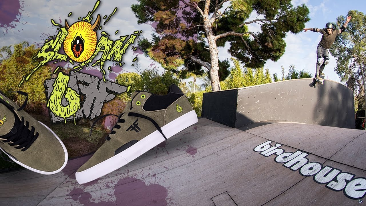 Fallen Footwear has teamed up with the Iconic Birdhouse Skateboards to create two color ways for Elliot Sloan's Signature Shoe " The Fiend II". This vulcanized construction shoe provides exceptional board-feel and is equipped with our Impact Foam II insoles. This mid top skate shoe is built to take a beating on the ramp and in the streets.<br /><br />Shop Here: https://fallenfootwear.us/collections/the-fiend-ii?filter.v.availability=1&sort_by=created-descending<br /><br />Birdhouse x Fallen Collab Board: https://www.birdhouseskateboards.com/products/elliot-sloan-fallen-x-birdhouse-deck-8-5