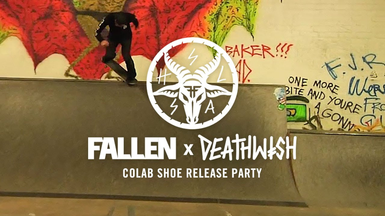 Fallen Footwear and Deathwish Skateboards celebrate the release of the Slash II collaboration shoe. Party time at the Baker Boys park with Brain Hansen, Jamie Thomas, Lizard King, Jon Dickson and friends.<br /><br />Shop Here: https://fallenfootwear.us