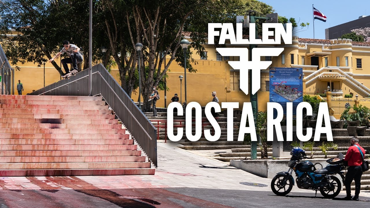 With a new video on the horizon we packed our bags and headed to the crusty streets of Costa Rica! <br /><br />Featuring:<br />Chris Cole<br />Tommy Sandoval<br />Zach Doelling<br />Adam Arunski<br />Dalton Dern<br />Tj Person<br />Kanaan Dern<br />Christopher Hiett<br />Jason Guido <br /><br />Special Thanks To:<br />Ronnie Mazzei <br />Will Owens<br />Daxter Lussier<br />Chad Foreman<br />Kevin Marquez<br />Jonathan Torres<br />Olman<br />PLX Skateshop<br /><br />Music: <br />“The Cycle” by Badsmoke and the Astral Haze<br /><br /><br />Filmed By:<br />Kevin Marquez<br />Adam Arunski <br /><br />Edited By: <br />Kevin Marquez<br />_______________________________________________<br />https://fallenfootwear.us<br />https://www.fallenfootwear.eu<br />https://fallenfootwear.com.ar<br />https://www.fallenfootwear.ca<br />https://fallenfootwear.cl<br />https://fallenfootwear.co<br />https://fallenfootwear.com.au
