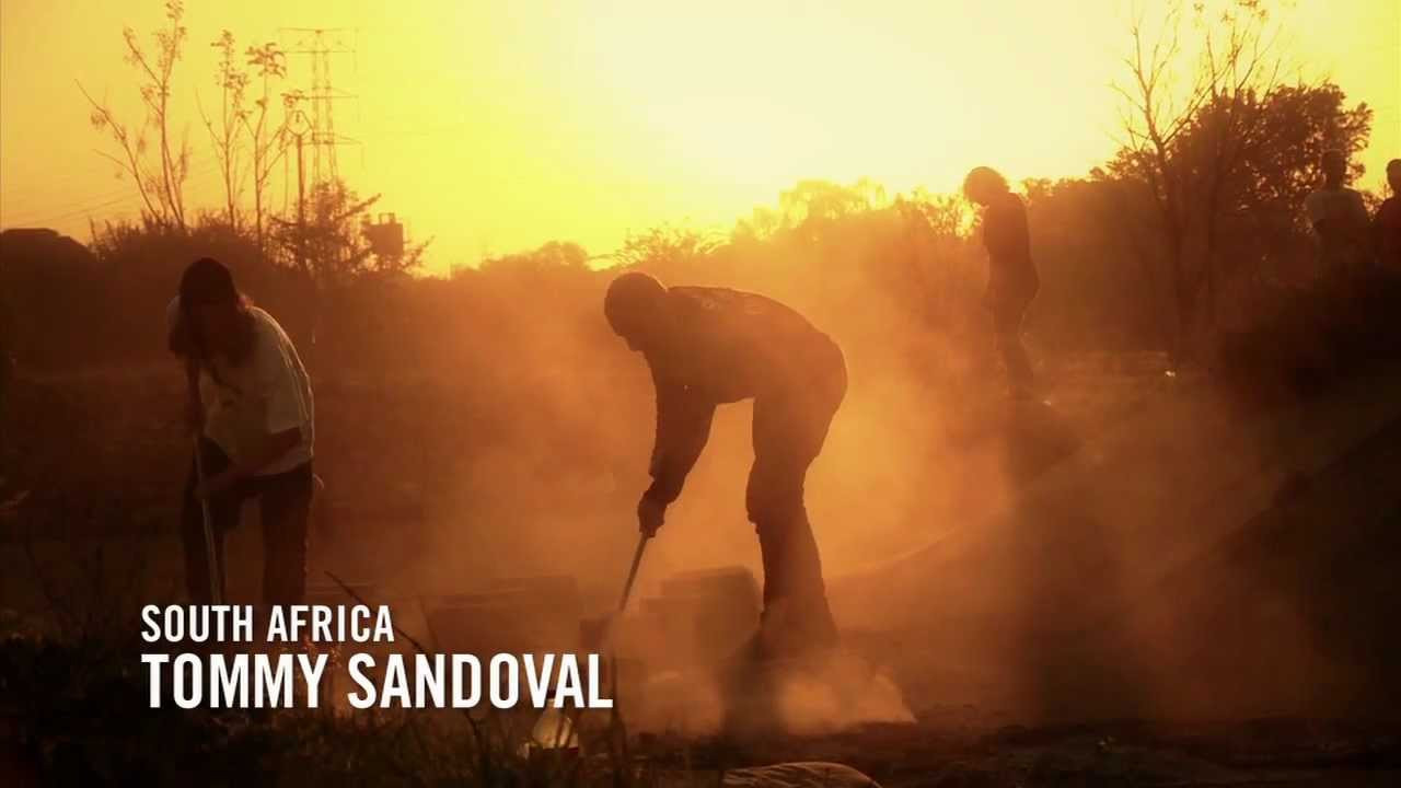 Tommy Sandoval in South Africa for the Fallen 'Road Less Traveled' project