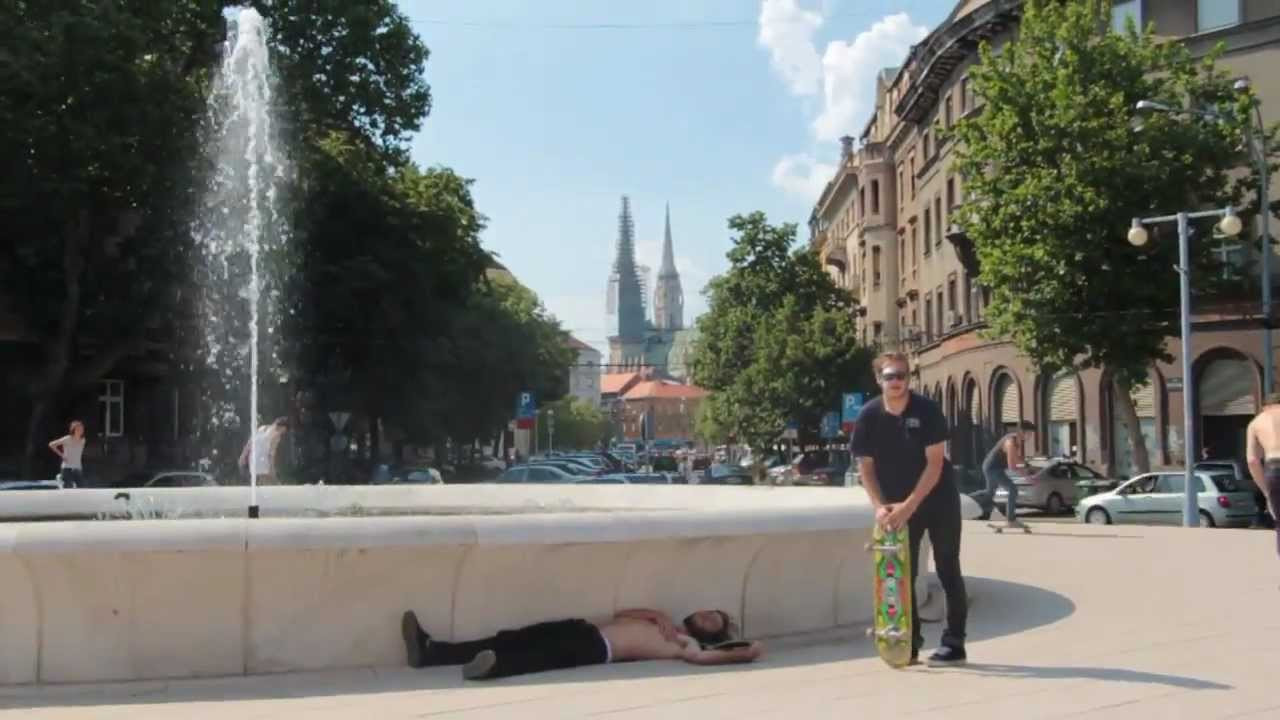 Here is a clip of Dane Burman cooling off in Croatia.