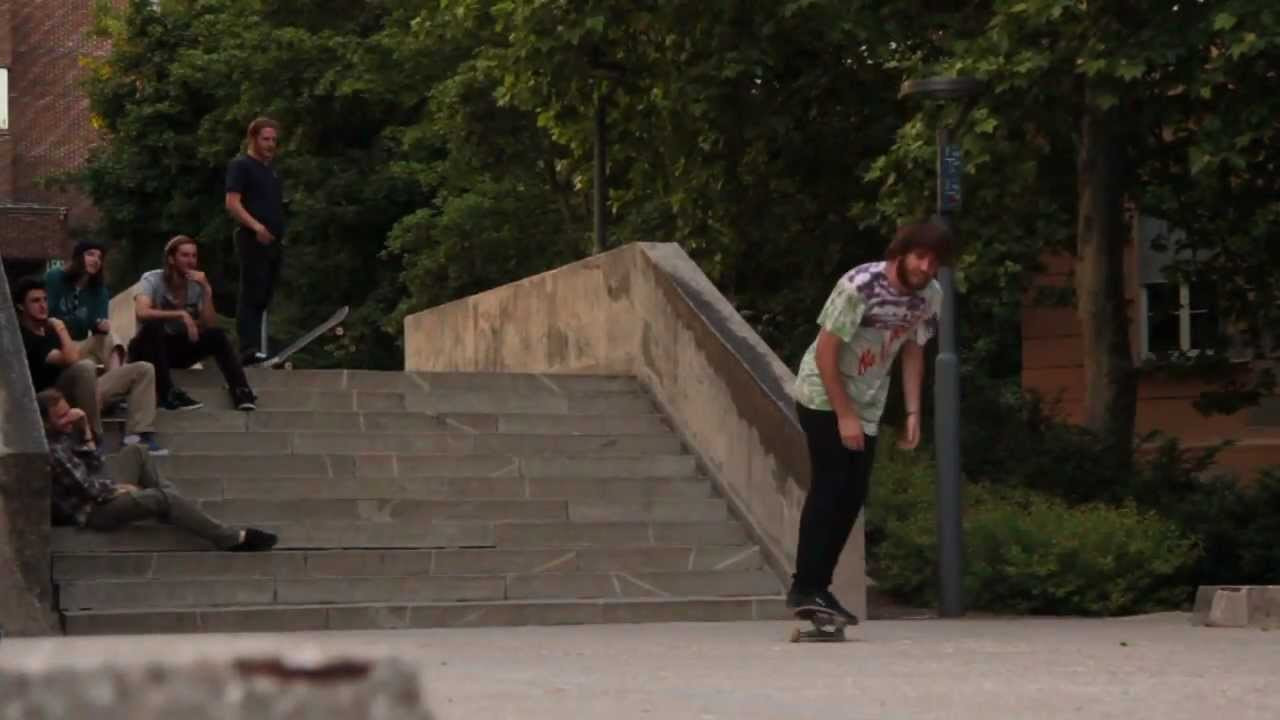 Here is a clip of Dane Burman 5-0ing a hubba in Croatia.