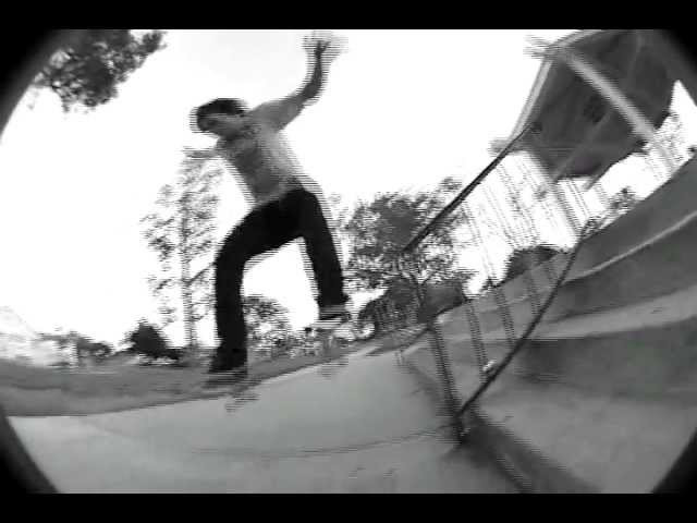 Check out the Fallen team tearing up a small four stair handrail. Riders are Chris Cole, James Hardy and others.