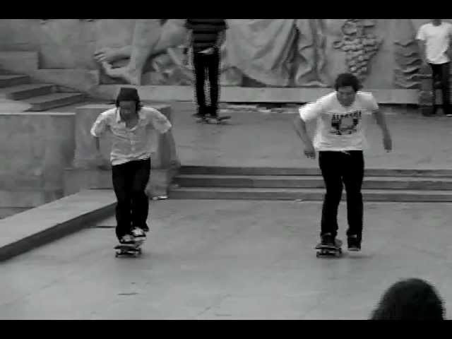 Check out the Fallen team skating the famous LeDome stair sets. Riders in the video are James Hardy, Gilbert Crockett, Billy Marks and Chris Cole.
