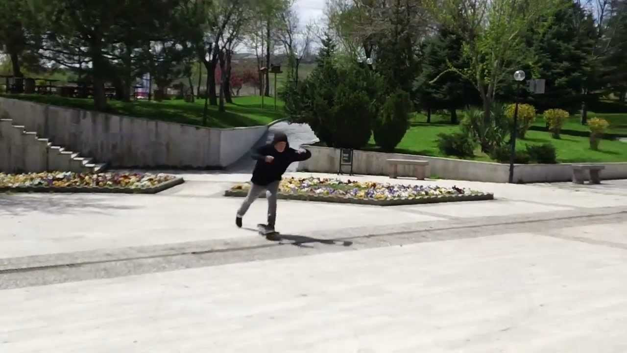 Here is a clip of Tommy Sandoval doing a noseslide in Turkey.