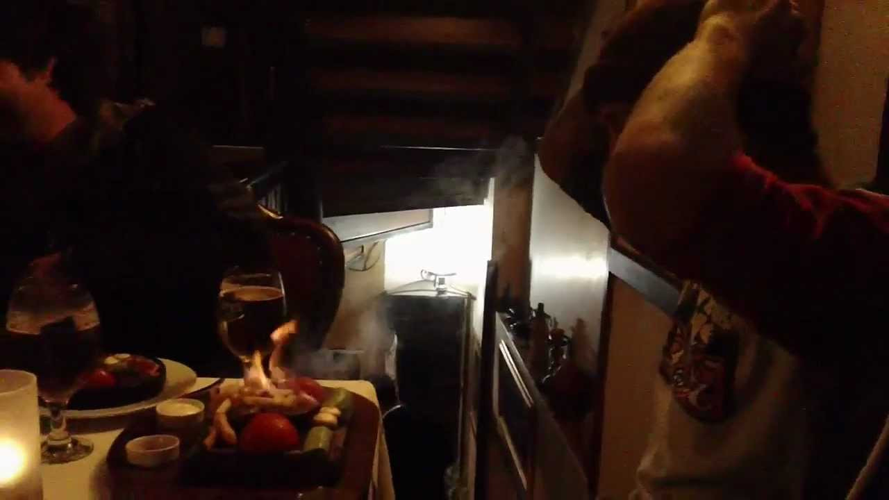 Here is a video of Brian 'Slash' Hansen eating some hot food in Turkey.