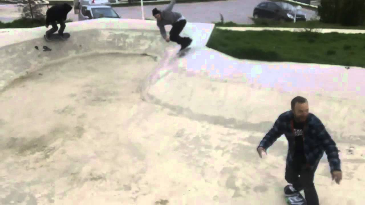 A small bowl session in Turkey.