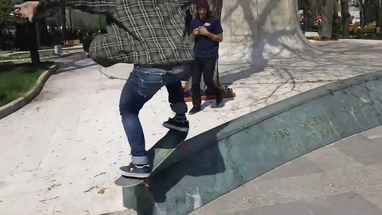 Here is a clip of Dane Burman helping Jon Dickson out with a grind.