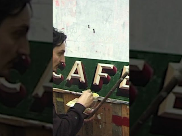 Hand painted signs for Cafe by our good friend Mr Finbar.<br /><br />Boards series available now - https://skateboardcafe.com/