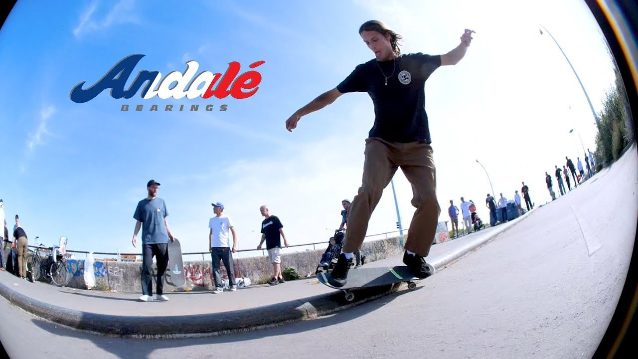 Bevup, Ace Pelka, Paul Hart & Joey Brezinski headed to France for the 2019 Slappy Challenge! <br /><br />Check out http://andalebearings.com for more info. <br />SUBSCRIBE -- http://bit.ly/SubscribeAndale<br />SHOP -- http://andalebearings.com/shop<br />INSTA -- https://www.instagram.com/andalebearings<br />FB -- https://www.facebook.com/andalebearings<br />Twitter -- https://twitter.com/andale_bearings