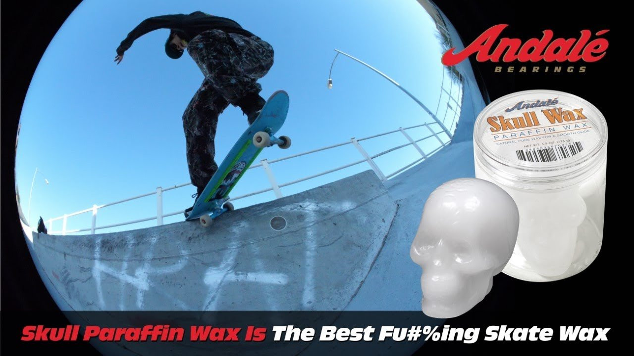 Pick up some Andalé Skull Wax today.<br />https://thankyousupply.com/products/andal-e-skull-wax<br /><br />Check out http://andalebearings.com for more info. <br /> SUBSCRIBE -- http://bit.ly/SubscribeAndale<br /> SHOP -- http://andalebearings.com/shop<br /> INSTA -- https://www.instagram.com/andalebearings<br /> FB -- https://www.facebook.com/andalebearings<br /> Twitter -- https://twitter.com/andale_bearings