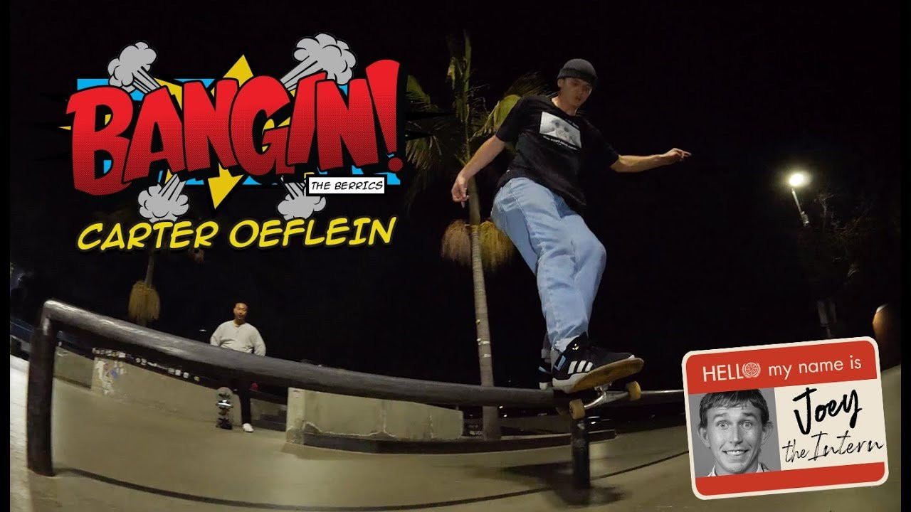 Okay, okay. We have to admit this new intern has an eye for talented rippers: Joey Brezinski's unpaid work filming Wisconsin's Carter Oeflein is making us seriously consider putting him on the payroll. We'll revisit this at your 100-month review, but don't get your hopes up, Brezinski.<br /><br />Subscribe to The Berrics: http://bit.ly/TheBerricsYoutube<br /><br />Daily Videos and More: http://theberrics.com<br />Shop The Canteen! 👉https://canteen.theberrics.com/<br />Like The Berrics on Facebook: http://fb.com/berrics<br />Follow The Berrics on Instagram: http://instagram.com/berrics<br />Follow The Berrics on TikTok: https://www.tiktok.com/@berrics?<br />Follow The Berrics on Twitter: http://twitter.com/berrics