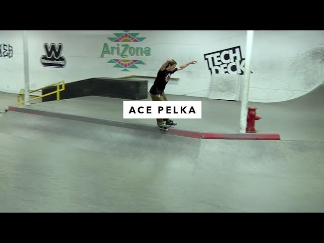 Ace Pelka came through and put his unique spin on just about everything in our park.<br />Video: @collinhpx<br /><br />Music: Kanine Records<br /><br /><br />Subscribe to TransWorld’s YouTube: http://twskate.co/gz8nsr<br />Follow TWS for the latest:<br />Daily videos, photos and more: http://skateboarding.transworld.net/<br />Like TransWorld SKATEboarding on Facebook: https://www.facebook.com/TransWorldSkate<br />Follow TransWorldSKATE on Instagram: https://instagram.com/transworldskate/