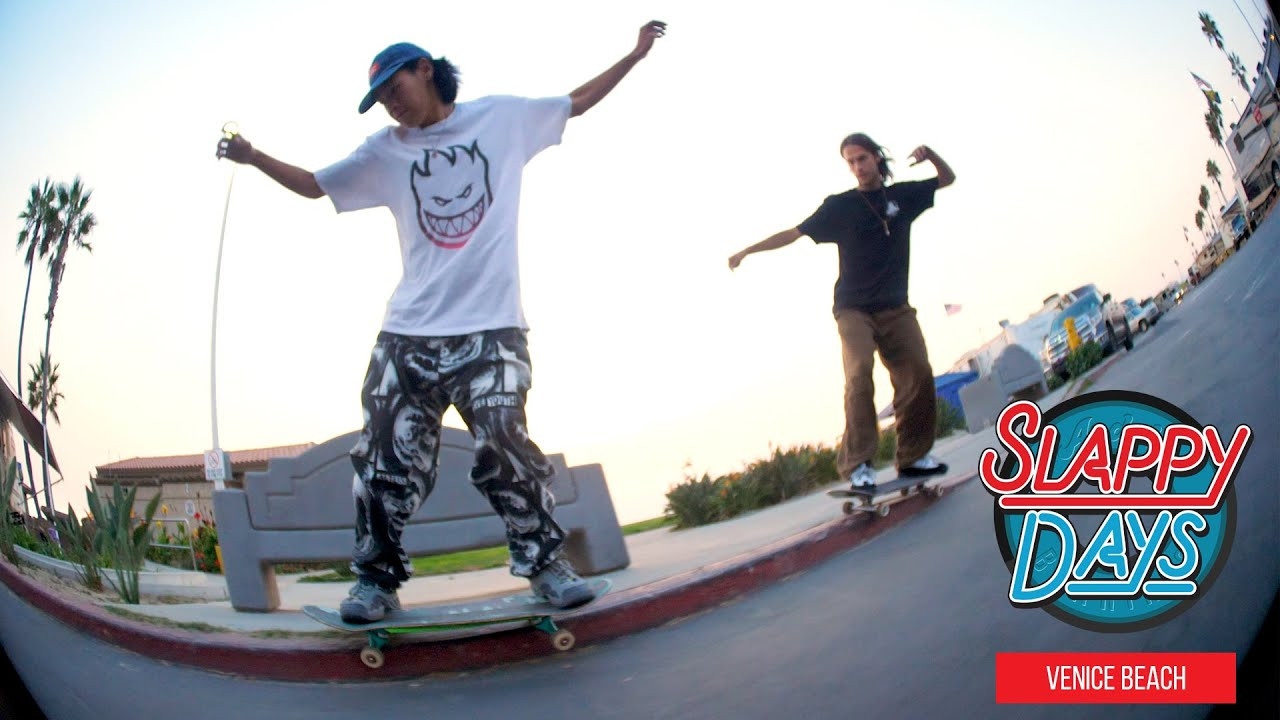 Andale Bearings is proud to introduce its first episode of the new Slappy Days video segment. Ace Pelka & Bevup hit the streets of Venice Beach grinding everything in site. Warning: this video will make you want to go skate! <br /><br />Check out http://andalebearings.com for more info. <br /> SUBSCRIBE -- http://bit.ly/SubscribeAndale<br /> SHOP -- http://andalebearings.com/shop<br /> INSTA -- https://www.instagram.com/andalebearings<br /> FB -- https://www.facebook.com/andalebearings<br /> Twitter -- https://twitter.com/andale_bearings