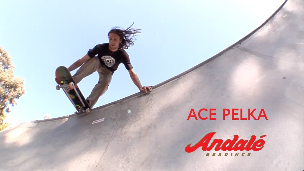 Ace Pelka skates the best bearings on the market! Andale Swiss bearings and skateboarding go hand and hand!<br /><br />Check out http://andalebearings.com for more info. <br /> SUBSCRIBE -- http://bit.ly/SubscribeAndale<br /> SHOP -- http://andalebearings.com/shop<br /> INSTA -- https://www.instagram.com/andalebearings<br /> FB -- https://www.facebook.com/andalebearings<br /> Twitter -- https://twitter.com/andale_bearings