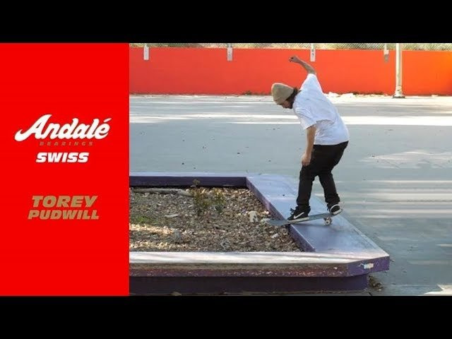 Torey Pudwill tests the new Andale Swiss Bearings at Santa Monica Courthouse. Hear what he thinks about the fastest bearings on the market. #AlwaysFast #Skateboarding #AndaleBearings<br /><br />Check out http://andalebearings.com for more info. <br />SUBSCRIBE -- http://bit.ly/SubscribeAndale<br />SHOP -- http://andalebearings.com/shop<br />INSTA -- https://www.instagram.com/andalebearings<br />FB -- https://www.facebook.com/andalebearings<br />Twitter -- https://twitter.com/andale_bearings