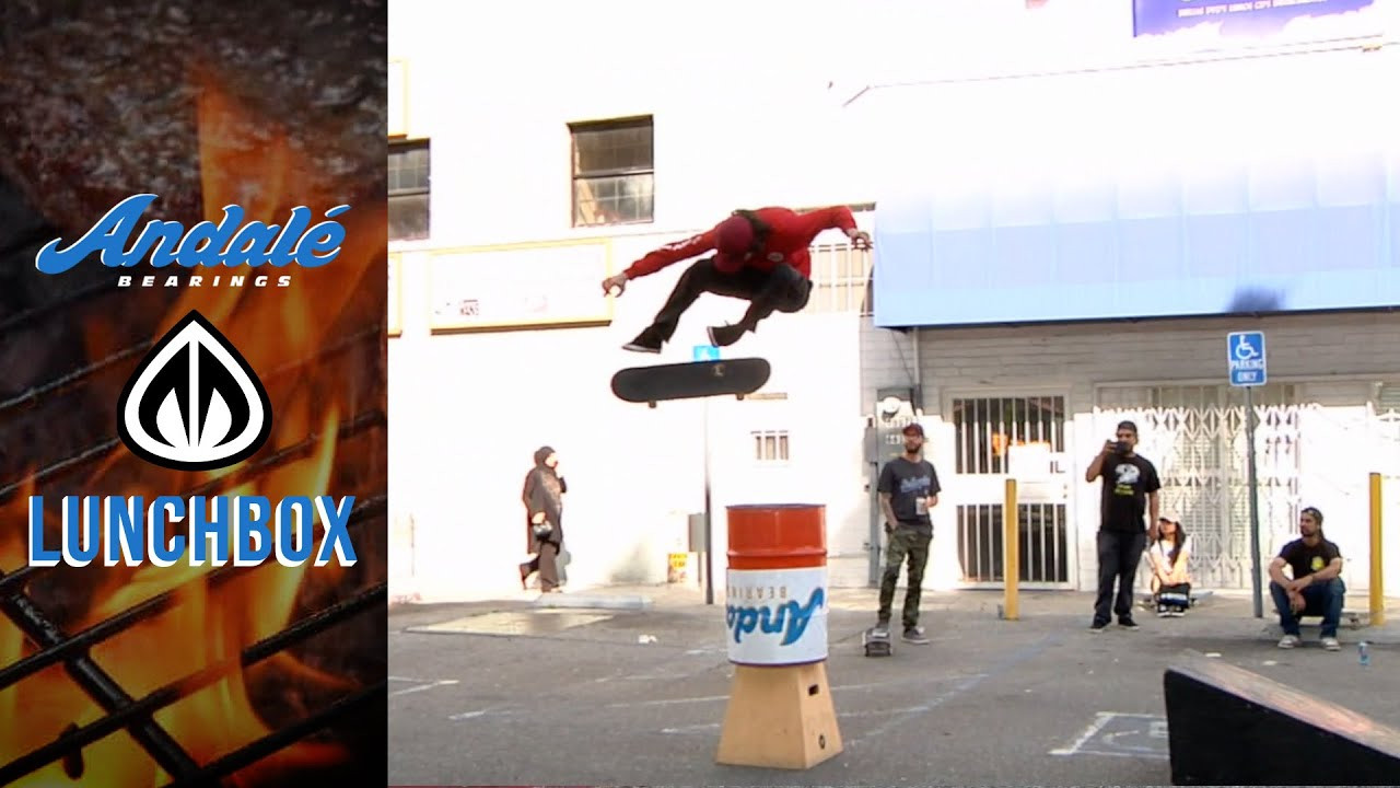 Here are the highlights from our recent Lunch Box event at Mainline skate shop. Thanks to everyone who came out and to the homies at Mainline. Look out for more Lunch Box skate jams coming to a skate shop near you. <br /><br />Check out http://andalebearings.com for more info. <br />SUBSCRIBE -- http://bit.ly/SubscribeAndale<br />WEBSITE -- http://andalebearings.com<br />INSTA -- https://www.instagram.com/andalebearings<br />FB -- https://www.facebook.com/andalebearings<br />Twitter -- https://twitter.com/andale_bearings