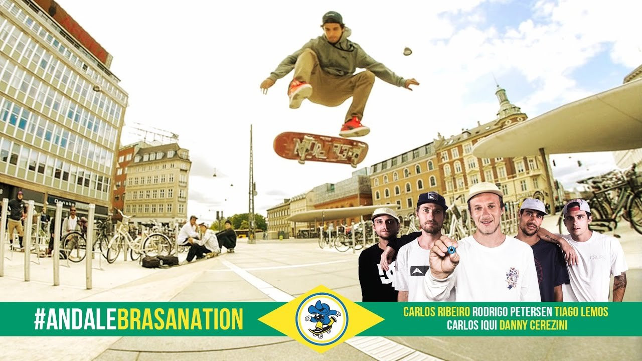 The Andalé Brasil crew: Carlos Ribeiro, Tiago Lemos, Rodrigo Petersen, Carlos Iqui, and Danny Cerezini hit the streets for this #AndaleBrasaNation / #TeamAndale edit. SUBSCRIBE -- http://bit.ly/SubscribeAndale | http://andalebearings.com<br /><br />SOCIAL: <br />https://instagram.com/andalebearings/<br />https://facebook.com/andalebearings<br />https://twitter.com/andale_bearings<br />https://snapchat.com/add/andalebearings