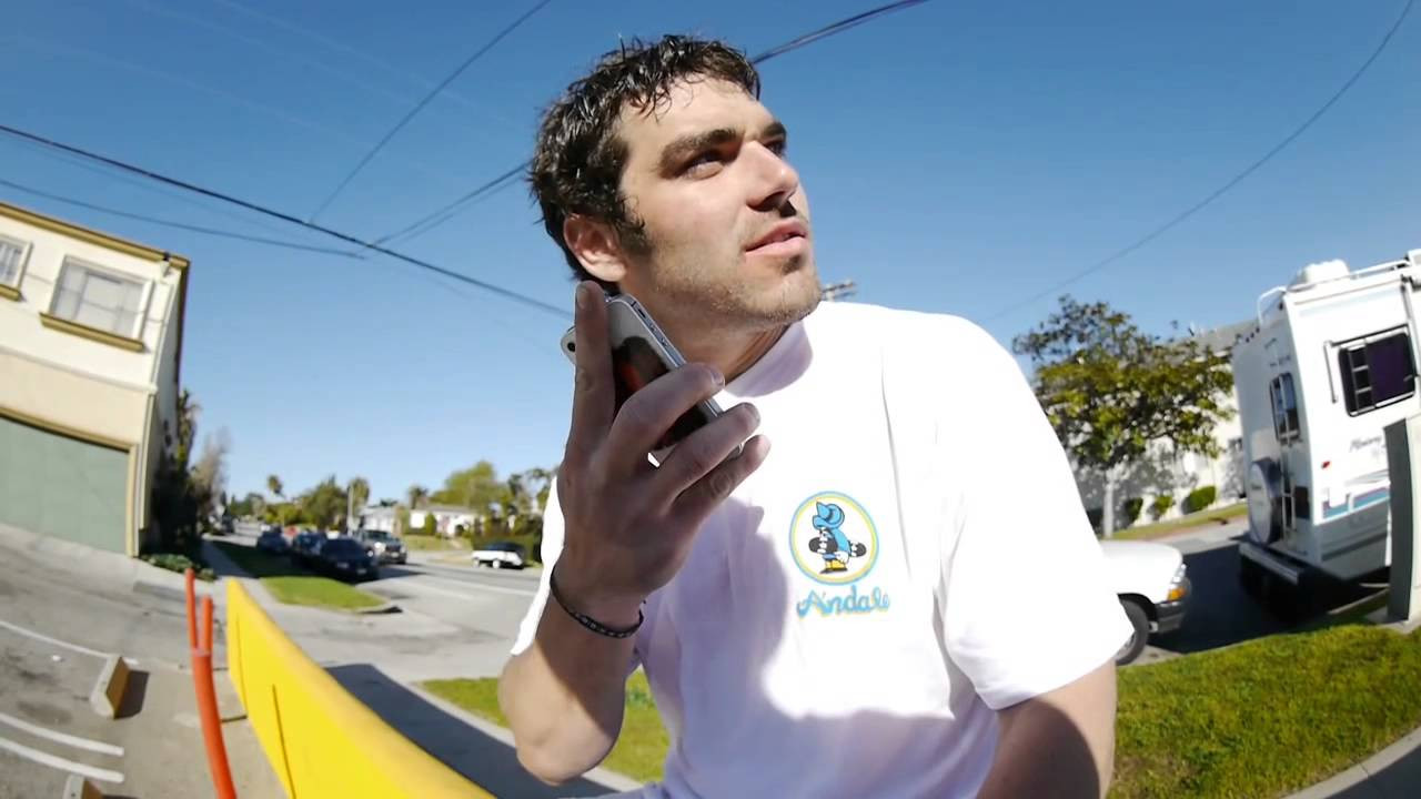 I got to hang out with Nick Dompierre. We skated the Berrics plaza, Grabed a burrito, and hide some product around the beach. It was a pretty rad day.