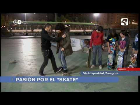 Nacho Romanos nos enseña la factoria y almacén de Imagine Skateboards y los cursos de skate que realiza en el skatepark de via hispanidad en Zaragoza