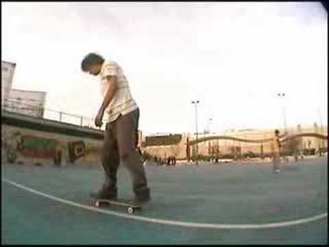 ss crocks fakie flip & more, skate in granada, Rafael Muriel imagine skateboards rider.