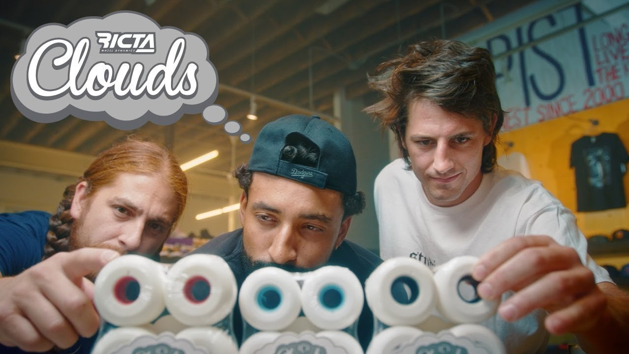 As the most diverse wheel family in skateboarding, Ricta Clouds unlock the roughest of spots. From bricks to barriers, ditches to DIYs, Clouds deliver a smooth ride at and between nearly any spot. With choices ranging between three hardnesses and a variety of sizes, Ricta offers a soft skateboard wheel for every terrain. <br /> <br />🌐 Available in three unique durometers – 78a, 86a, 92a<br />📶 Produced in seven different sizes – 52, 53, 54, 55, 56, 57 and 60mm<br /><br />Shop Ricta Clouds: https://nhsskatedirect.com/collections/ricta-clouds-skateboard-wheels<br />Visit our site: http://rictawheels.com/​<br />Facebook: https://www.facebook.com/rictawheels/​<br />Instagram: https://www.instagram.com/rictawheels/​<br /><br />Featuring: Maurio McCoy, Weston Sparks and Josh White<br />Directed, filmed and edited by: Ryan Lovell<br /><br />#RictaClouds #RictaWheelDynamics